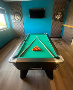 Omega Pro Free Play Slate Bed Pool Table