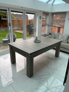 Avant Garde 2.0 Slate Bed Pool Dining Table